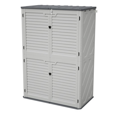 Rust Proof Resin Garden Equipment Storage - Weatherproof
