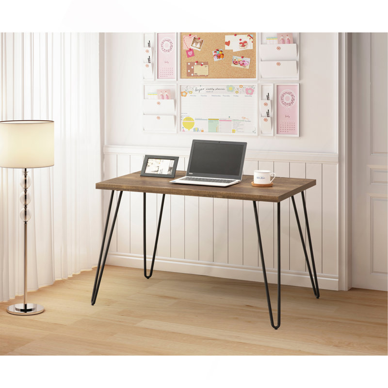 Rustic Oak Computer Desk