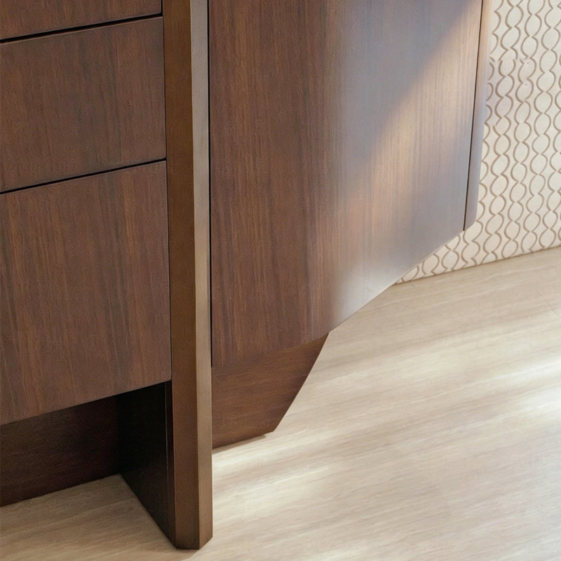 Elegant and minimalist large-capacity sideboard
