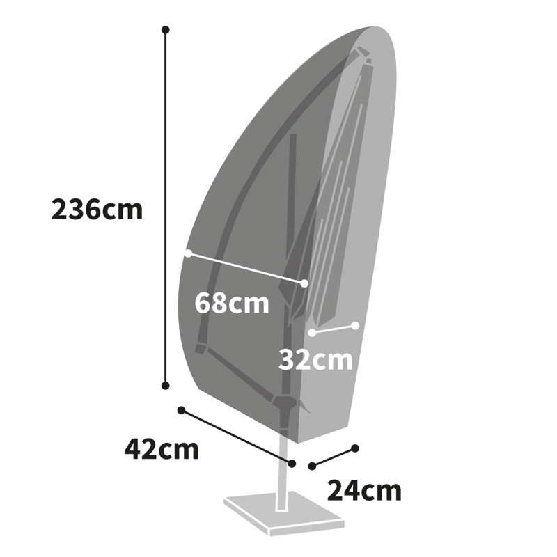 All-Weather Outdoor Parasol Cover