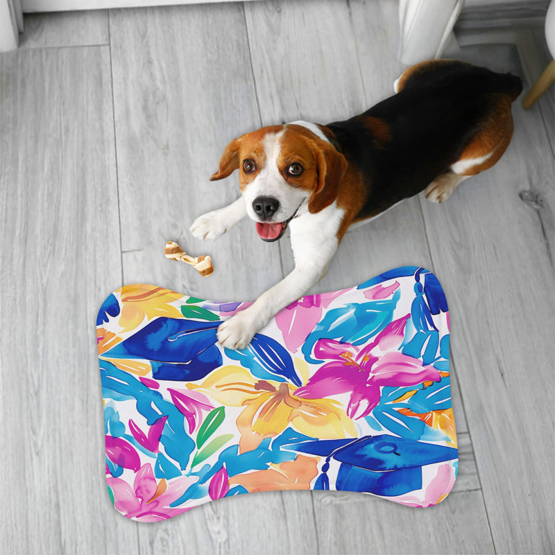 Tapis tendance en forme d'os 1 pièce