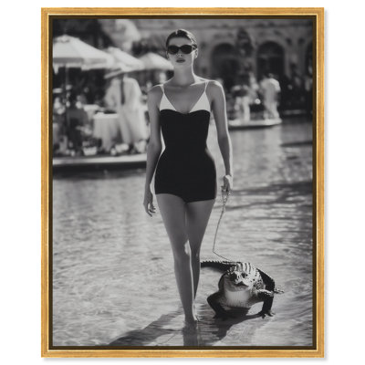 Reptilian Elegance I Print by Oliver Gal