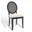 Chaise parsons capitonnée en tissu-463412696