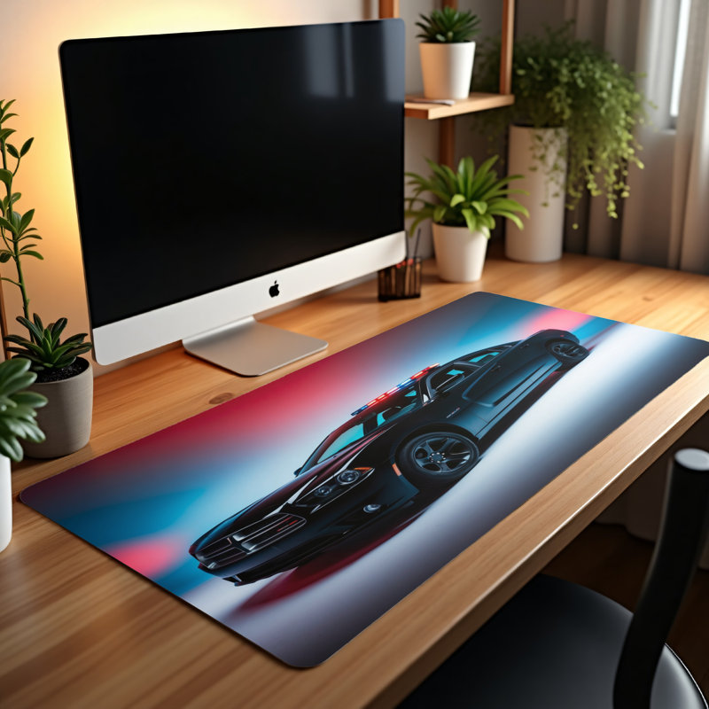 Polyester Desk Pad, 31.5x15.5