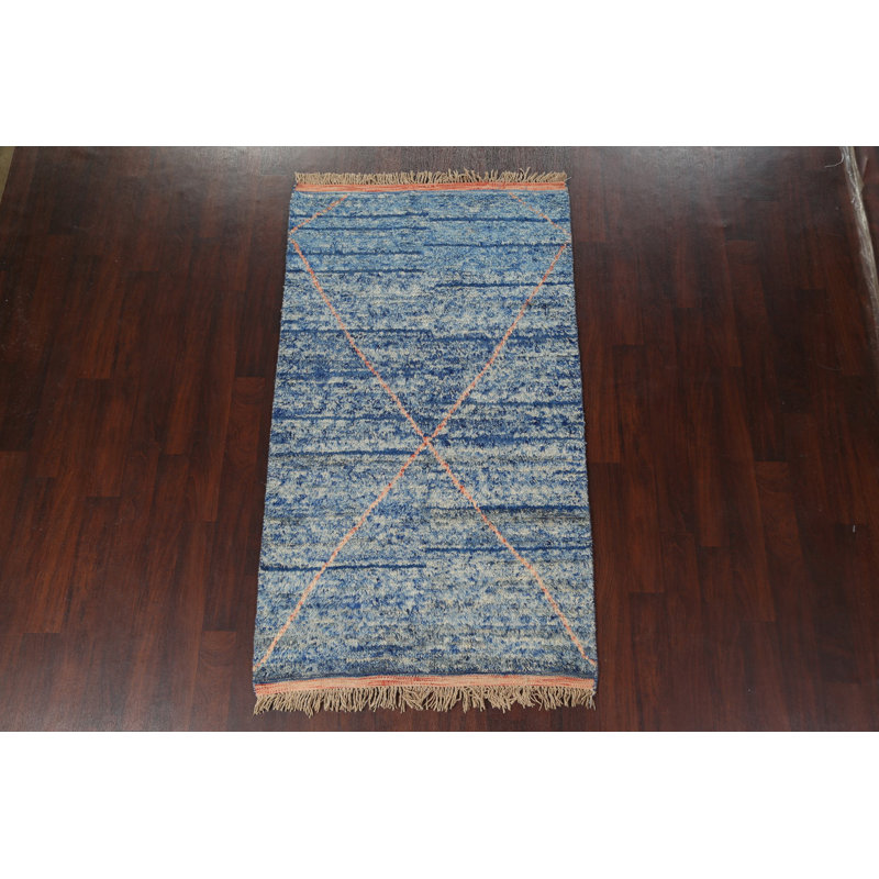 One-of-a-Kind Area Rug Blue