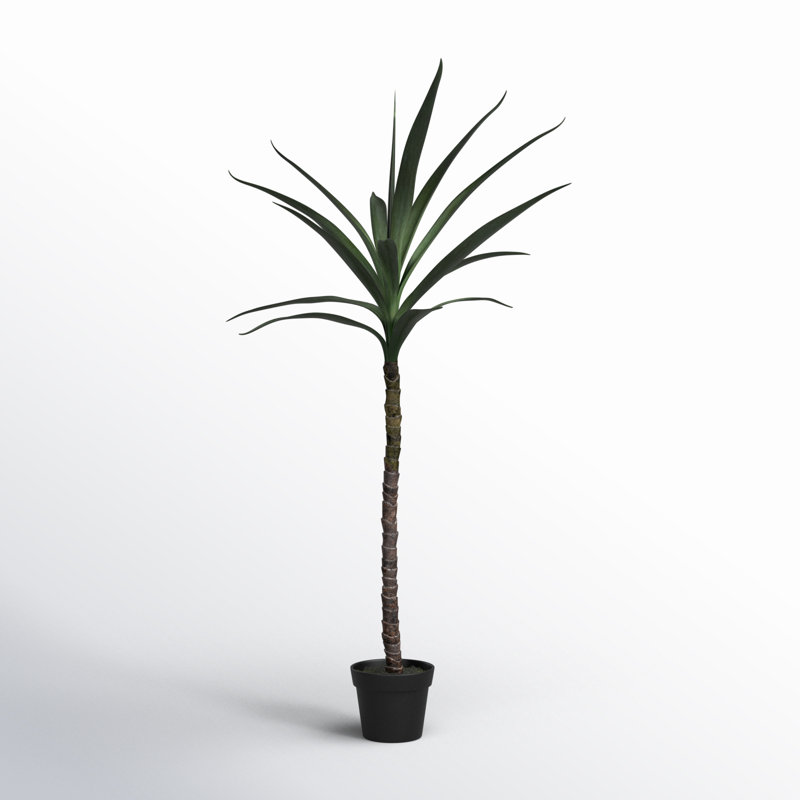 Faux Tree in Pot, 44" H x 10" W x 10" D