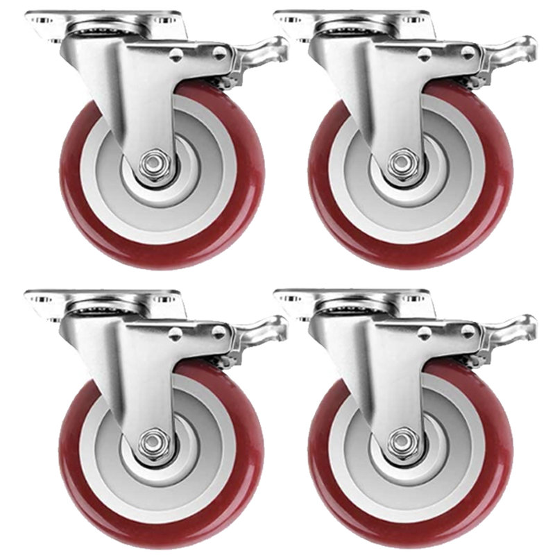 Roulettes pivotantes