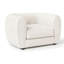 Chaise d'appoint Dly, accoudoirs de style smoking, coussins moelleux-109743359