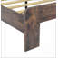 Structure de lit plateforme en bois avec grand rangement sous le lit, alliant style et fonctionnalité pour les chambres modernes.-1876607162