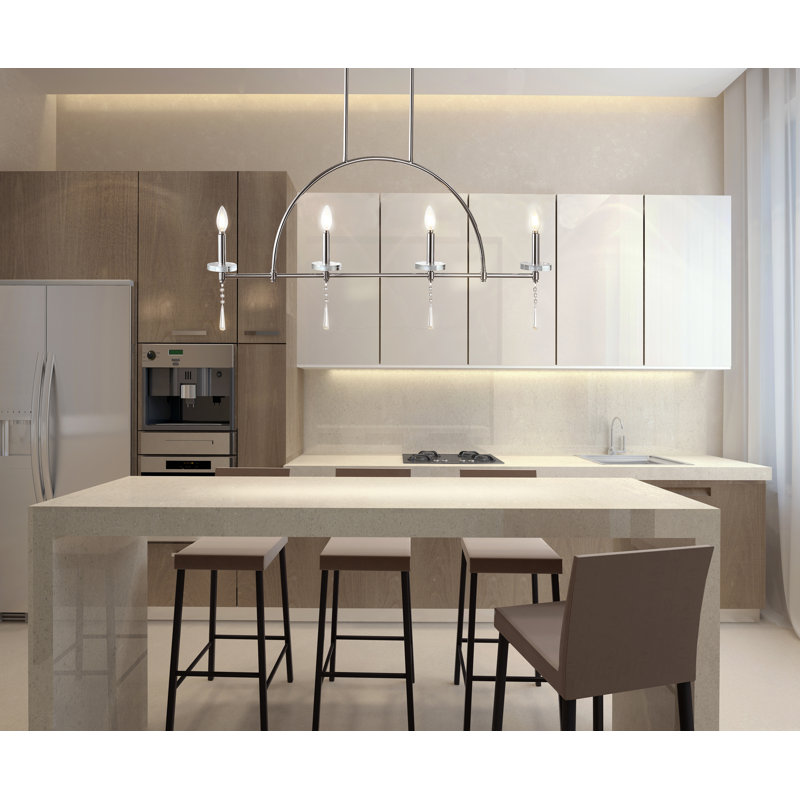 Gallegos 4 - Light Chrome Pendant