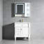 Meuble-lavabo avec lavabo, 2 tiroirs et tablette réglable-132519402-132519406
