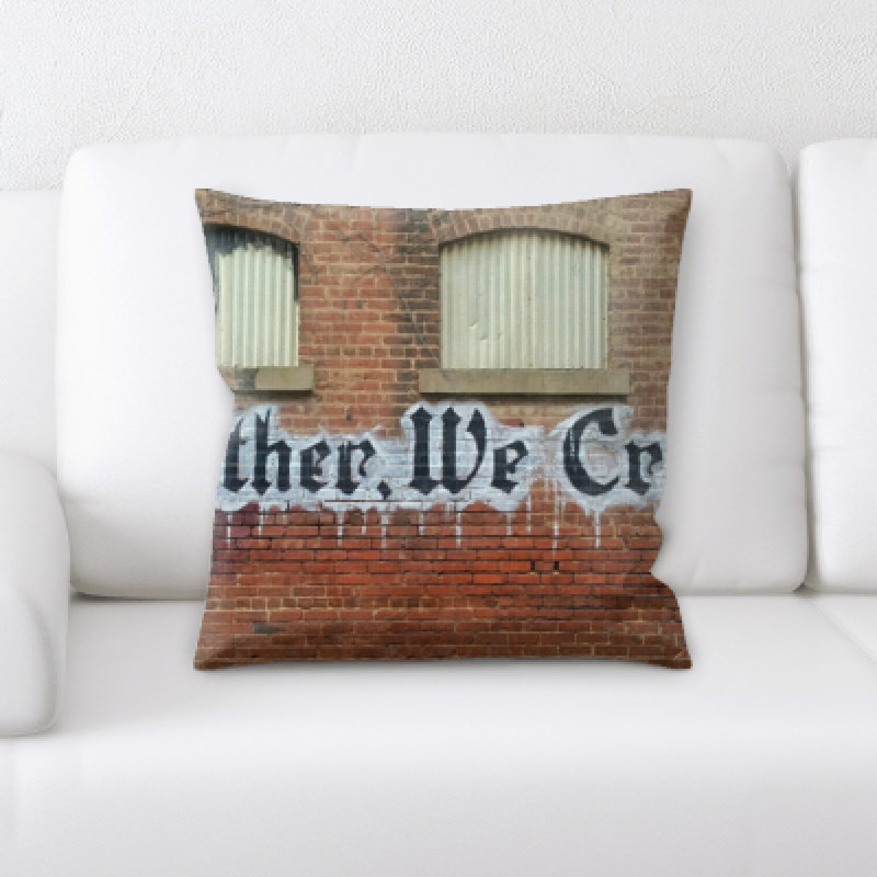 Microsuede Throw Pillow