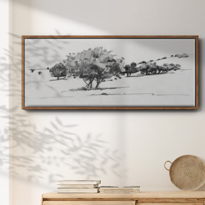Treeline S croquis I - toile encadrée