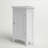 Zal Freestanding Corner Floor Accent Space-Saving Storage Cabinet with Adjustable Shelf-18821403