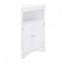 Armoire de coin de salle de bain avec portes et tablettes-911662271