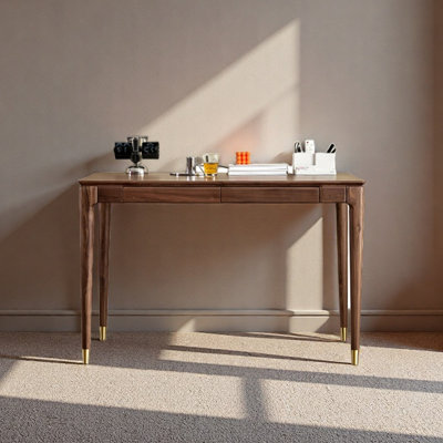 Solid wood desk simple household study table