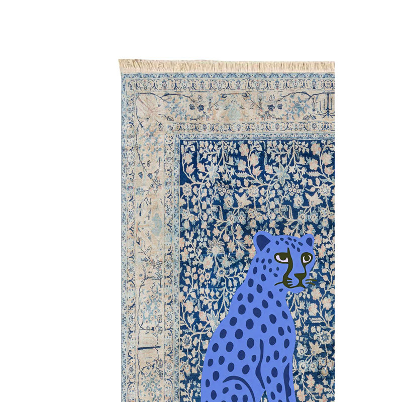 Tapis traditionnel léopard Majestic