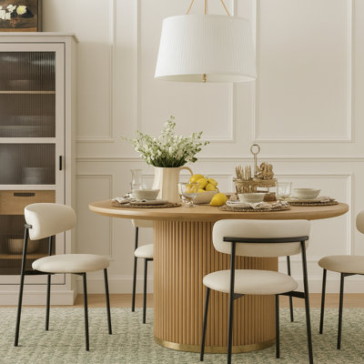 Lupita Upholstered Back Side Chair Dining Chair