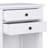 Carlton - Bedside Table - White-696200709