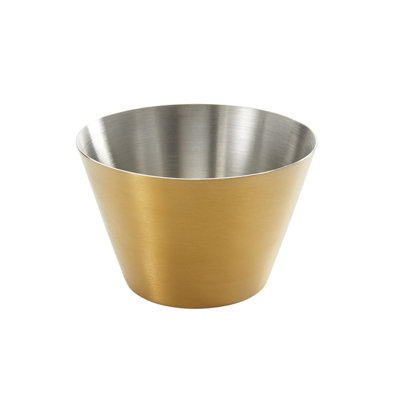 Round Satin Stainless Steel Sauce Cups