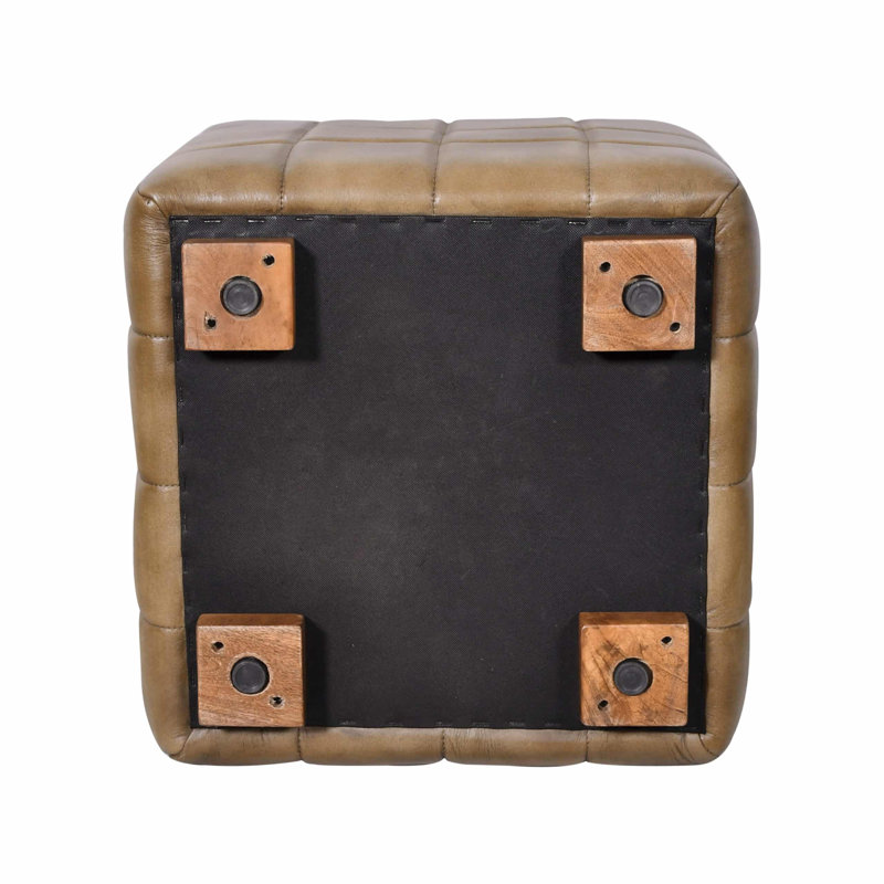 Audrene Accent Stool, Tan