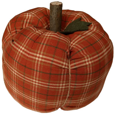 Hokulani 1'' Checkered Cotton Not Flowers Ball Ornament