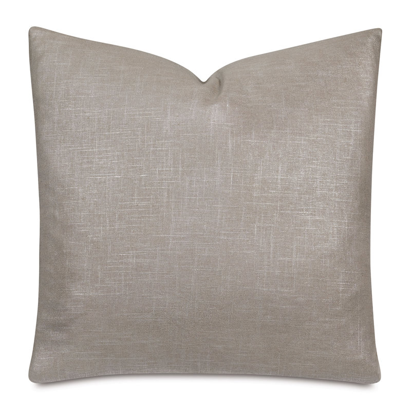 Boutique Linen Square Pillow Cover & Insert, Polyester