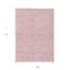 Tapis intérieur lavable floral 9 pi x 12 pi rouge
