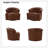 Toiya 31.5" Wide Genuine Leather Swivel Chair-2031360346