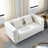 60Inch Oversized 2 Seater Sectional Sofa With Deep Seating And Soft Fabric, Includes 2 Pillows For Ultimate Comfort In Living Room Or Bedroom-969919027-957454743