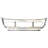 Chrome Front Center Bumper Cover Compatible With Freightliner Cascadia 2008-2017