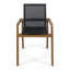 Chaise de salle à manger pour patio, ensemble de 2