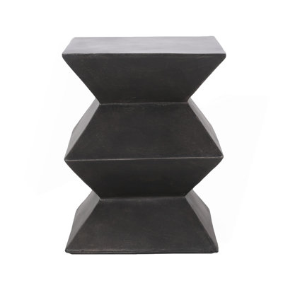 Outdoor Lightweight Concrete Side Table
