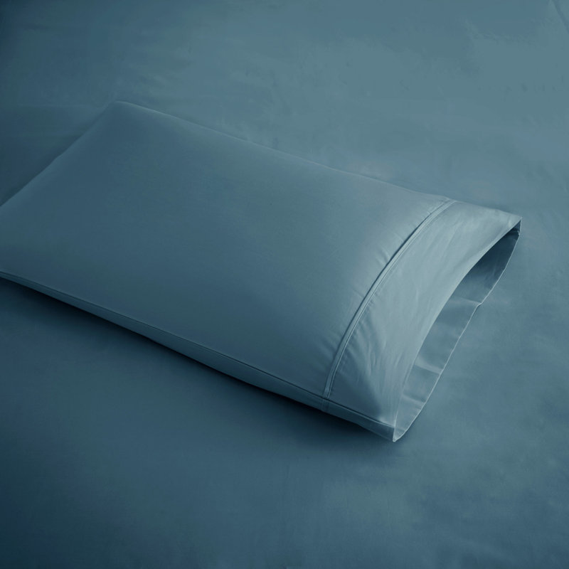 Ensemble de draps très doux en mélange de coton très grand avec poches profondes, Bleu sarcelle
