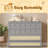 Full Size Murphy Bed With Large Drawers-294677319