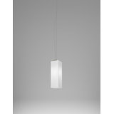 Tubes Suspension 60 White Glossy Matt Nickel E26 Ul