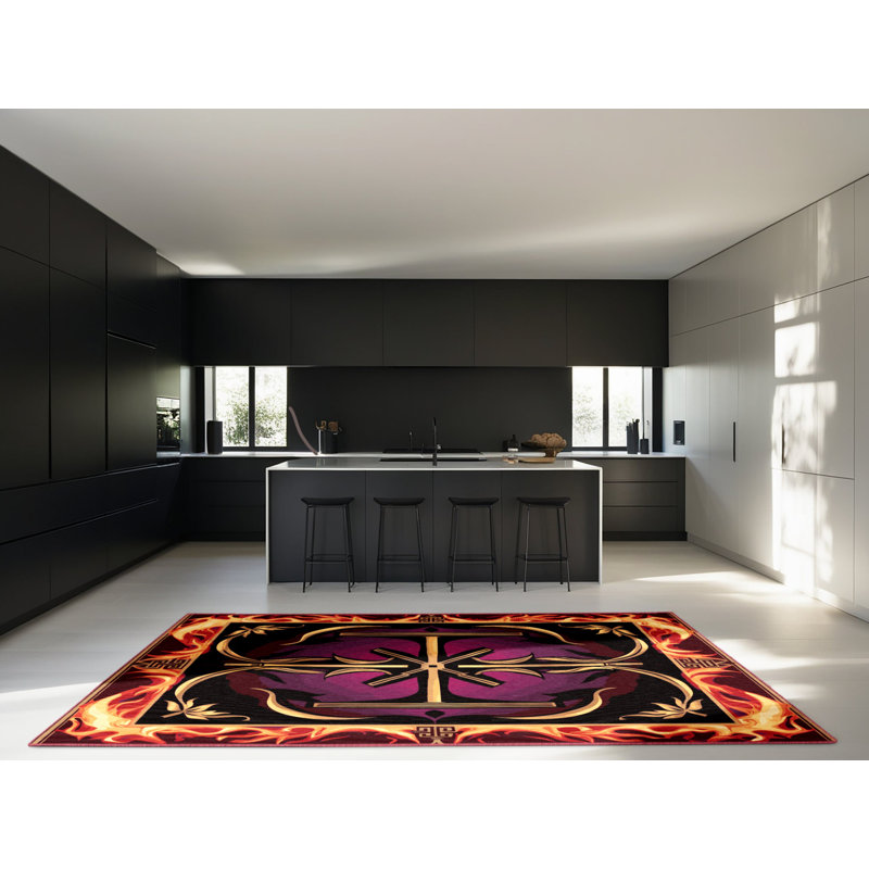 Tapis à treillis Majestic, Rectangulaire 8 pi x 12 pi