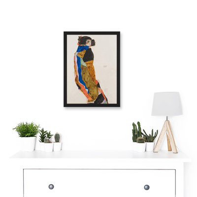 Moa Dancer by Egon Schiele - 1 Piece Single Picture Frame Painting