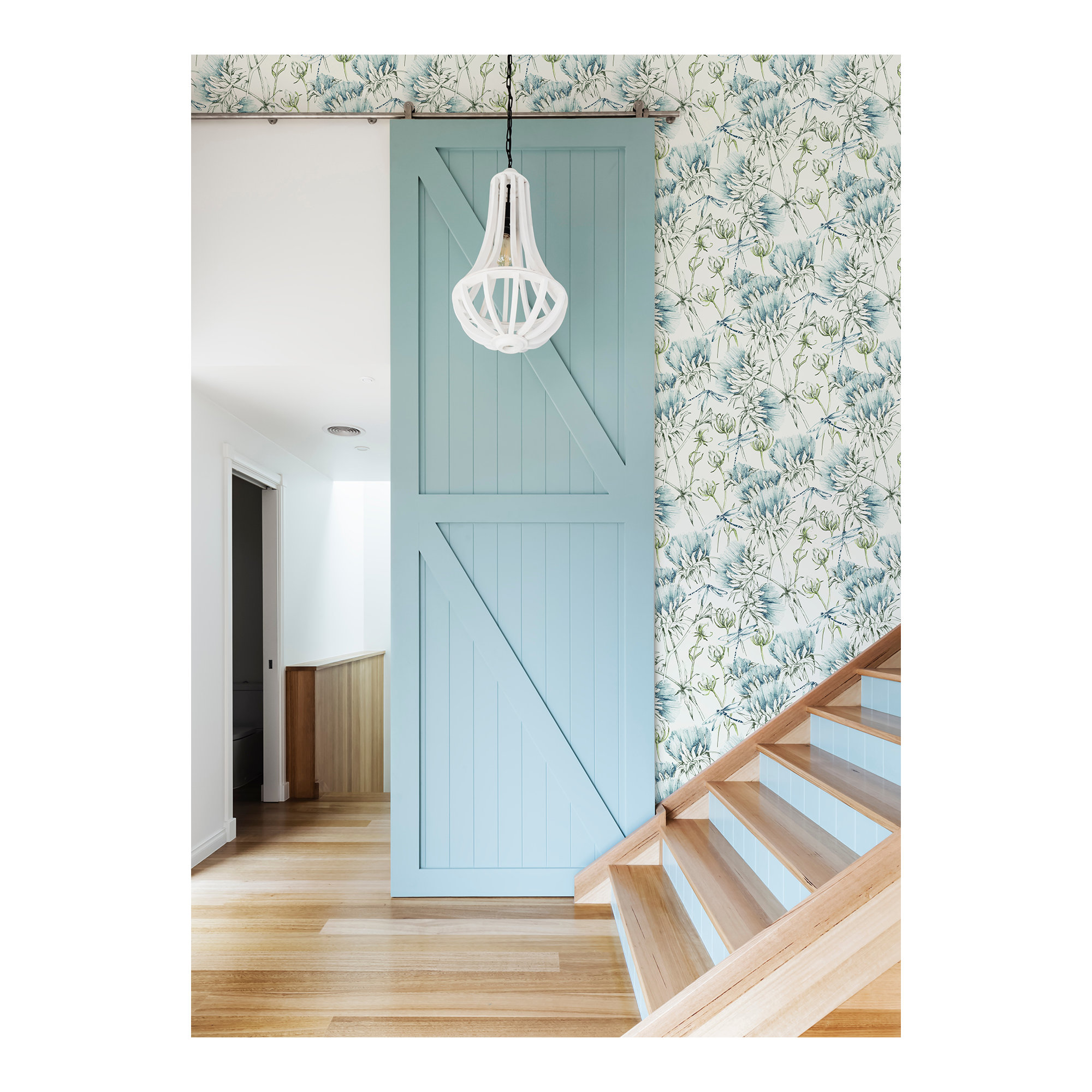 Animal Print Wallpaper, Teal