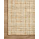 Polly Checkered Straw/Ivory Area Rug