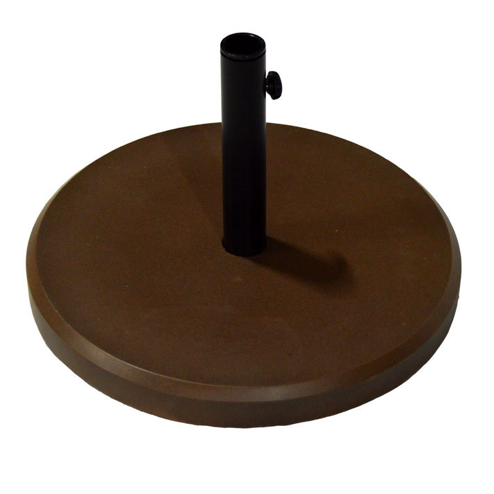 Base de parasol Fiberstone, Bronze