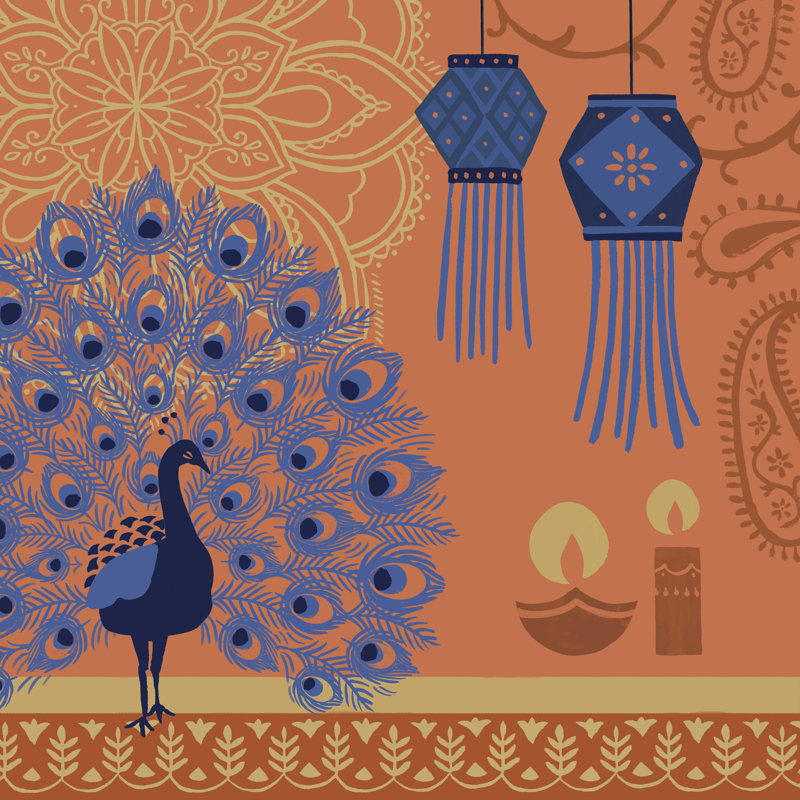 Diwali II, H 36 po x l 36 po x P 1,25 po