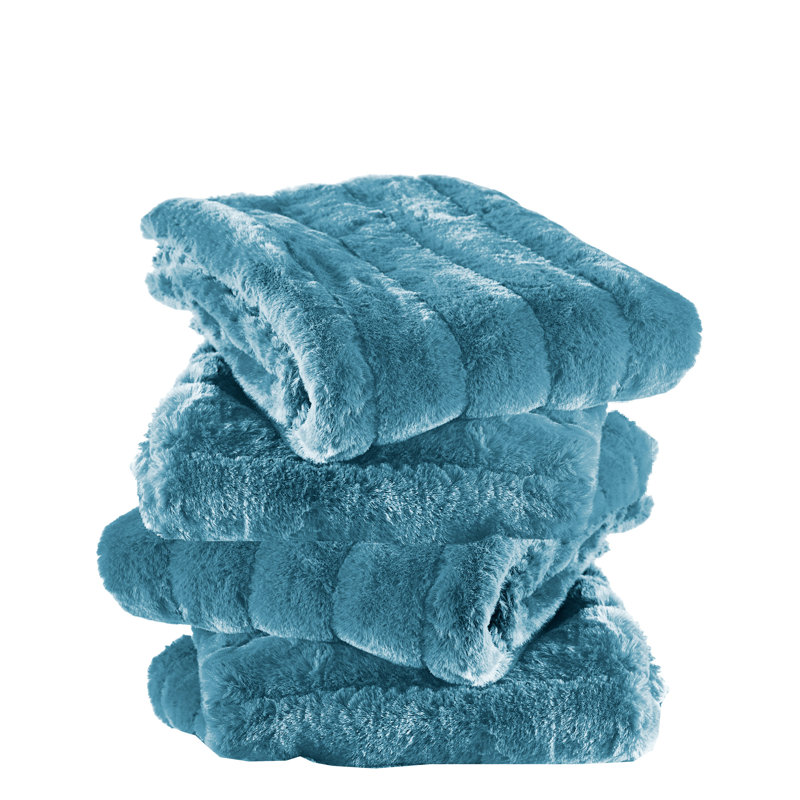 Super Mink Square Pillow Cover, Forget Me Not