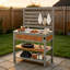 Solid Wood Potting Bench