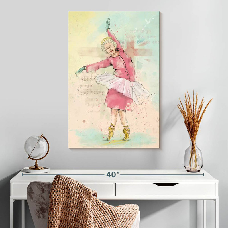 Leisha Dancing Queen, 30" H x 20" W