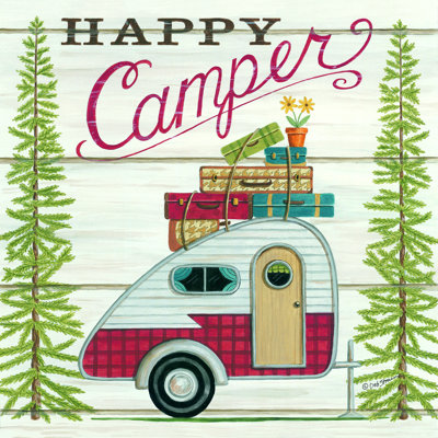 «Happy Camper» par Deb Strain - impression
