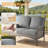 Bayview 2 - Person Patio Conversation Set with Cushions-482942620
