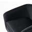 Velvet Upholstered Swivel Barrel Chair-2040480585
