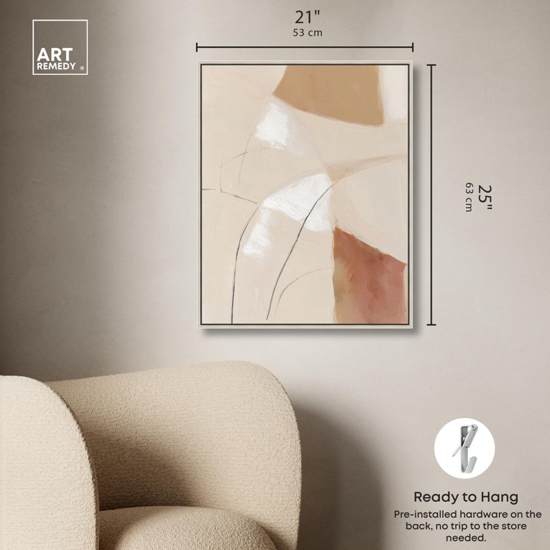 «Mineral Veins I», impression sur toile par Art Remedy, H 25 po x l 21 po, Cadre argenté