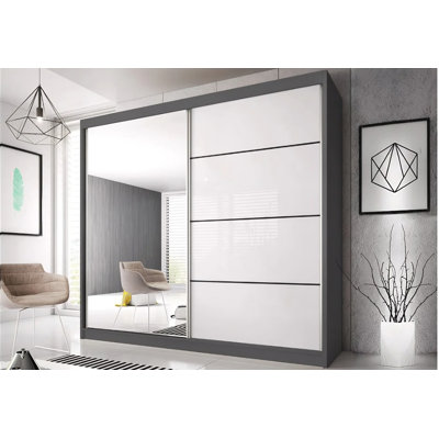 Gulledge 2 Door Manufactured Wood Wardrobe